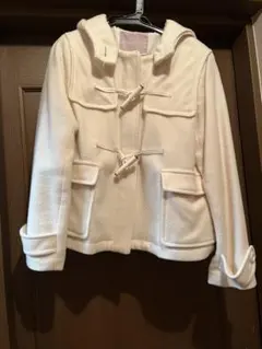 31 Sons de mode ホワイト アイボリー ダッフルコート