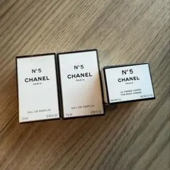 未使用⭐︎ Chanel シャネル No5 ミニ　香水　ボディクリーム