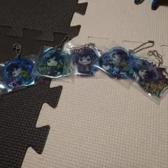 鬼滅の刃 ぴたでふぉめアクリルキーホルダー 冨岡義勇5種セット