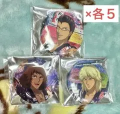 テニプリ グリッター 缶バッジ 比嘉