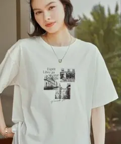 ikka レディース Tシャツ Mサイズ