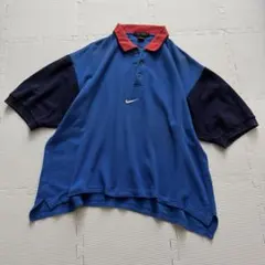 1990’s NIKE S/S color block polo shirtのサムネイル