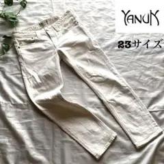 ⭐️YANUK⭐️ヤヌーク CECIL ボーイズ ホワイトストレッチデニムパンツ23