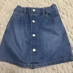 UNIQLO キッズ デニムスカート キュロット