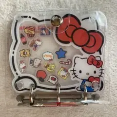 新品　ハローキティ　シール帳　シールバインダー　リフィル20枚付き　未完成品