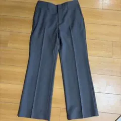 GU メンズ フレアスラックス グレー Mサイズのサムネイル