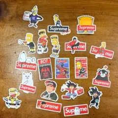Stussy他 ストリートブランド ステッカー盛り合わせ 11枚セット