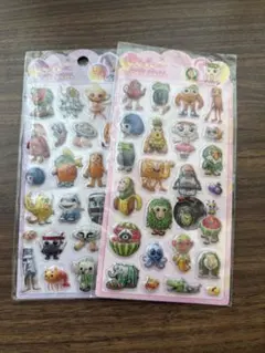 きゅん〜POP SEAL イタリアンブレインロット　ぷくぷくシール２枚