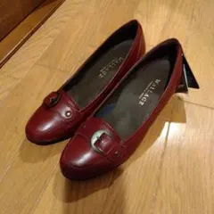 アシックス　WALLAGE ボルドー パンプスのサムネイル