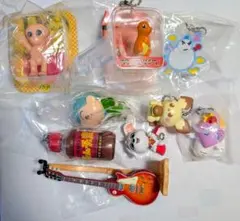 ガチャガチャ ミニチュアチャーム まとめ売り９点