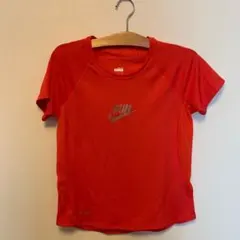 Nike 濃いオレンジ　L ラグランスリーブ Tシャツのサムネイル