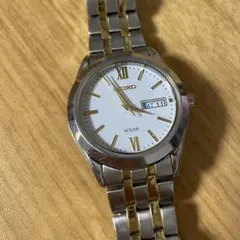 SEIKO ソーラー 腕時計 V158 0BA0