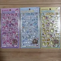 【国内正規品】ボンボンドロップシール　サンリオ第二弾　3枚セット