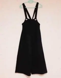 しまむら ジョーゼットサラサラパンツ 150cm黒のサムネイル