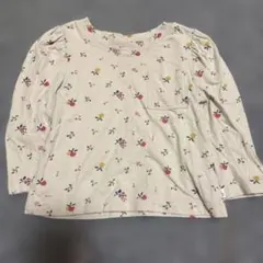 baby gap フラワープリント長袖カットソー 12-18months