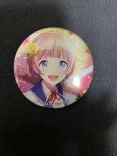 プロセカ　穂波　グリッター缶バッジ