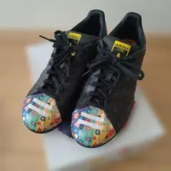adidas×Pharrell Williams スーパースター 黒/28cm - メルカリ