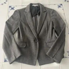 NARACAMICIE テーラードジャケット グレー サイズⅠ M