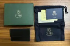 CYPRIS ブラック 二つ折り財布 ミニマリストにおすすめ⭐︎のサムネイル