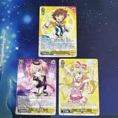 ヴァイスシュヴァルツ デレマス RR・RR+ 3枚