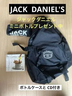 JACK DANIEL'S スリングバッグ とボトルケースブラック　 CD付きのサムネイル