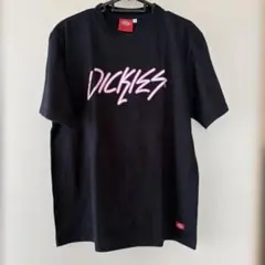中古着/半袖Tシャツ/カットソー/￼ディッキーズ/Dickies/ロゴピンク/黒