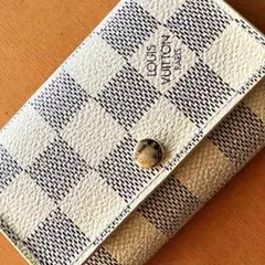 LOUIS VUITTON ダミエ アズール ミュルティクレ 6連キーケース❣