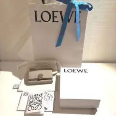 【百貨店購入】　ロエベ　三つ折り財布のサムネイル