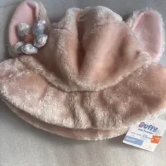 香港　ディズニー　リーナベル　帽子　バケットハット　ボア　新品　タグ付き