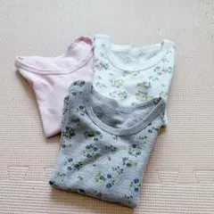 80cm長袖肌着　女の子