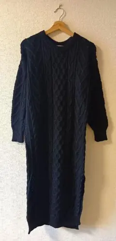 新年値下げ20,900円Kerrywoollenmillsアランニットワンピース