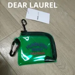 新品！DEAR LAUREL PVC ウォレット グリーン