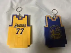 NBA キーホルダー 2個セット Lakers Warriors ルカ、カリーのサムネイル