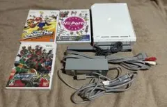 Wii本体　ゲームソフト3本