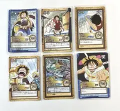 超希少美品】ワンピースカード 旧裏 初期 ルフィ スーパーレア セット