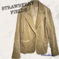 【ストロベリーフィールズ】テーラードジャケット F 美品 カジュアル おしゃれ