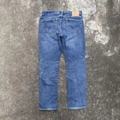 00's Levi's 510 ブルーデニムジーンズビッグEアメカジ　33/32