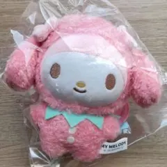 匿名発送／なりきりいちごむにゅぐるみマスコット　マイメロディ