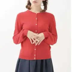 earth music&ecology 長袖カーディガン ピンク Sサイズ