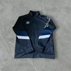 umbro ネイビー ジップアップジャケット