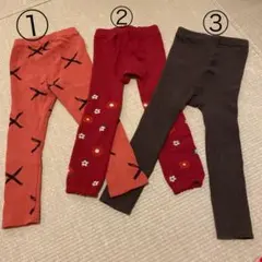 レギンスタイツ3枚セット
