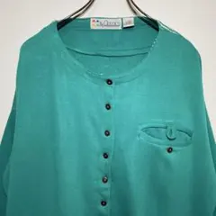 ダサかわ　スウェット　サイズ40/20W トレーナー　カーディガン　希少　古着