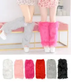 サンタコス レッグウォーマー ホワイト