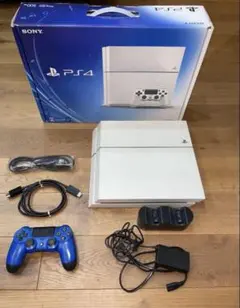 PlayStation 4 本体 ホワイト コントローラー付き