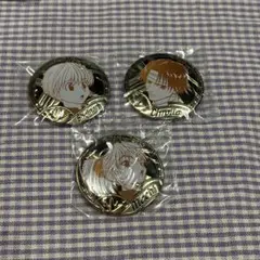 HUNTER×HUNTER 中国 彫金 缶バッジ クロロ シャルナーク マチ