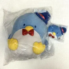 サンリオはぴだんぶい当たりくじ　 タキシードサム　ぬいぐるみ　フェイスマスコット