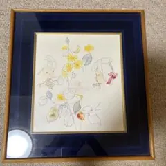 いわさきちひろ　壁掛け絵画　アート　額入り