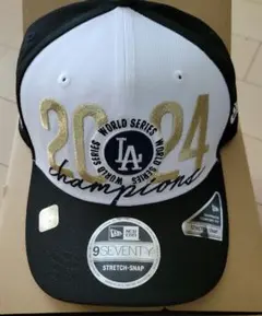 ニューエラ　ロサンゼルスドジャース　ワールドシリーズ　キャップ優勝ロゴ