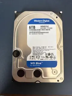 ⑤WD Blue 6TB HDD WD60EZAZ 正常判定 動作確認済 WD Blue 6TB HDD WD60EZAZ 正常 使用3415時間 - メルカリ