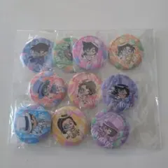 【名探偵コナン】キャラクター缶バッジ 10個セット　くら寿司